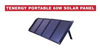 Tenergy Portable 60W Solar Panel
