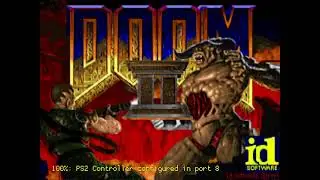 DOOM in PS2 (Retroarch prboom_libretro_ps2)