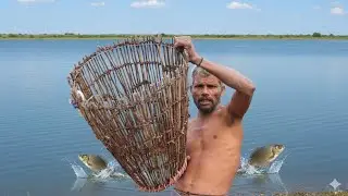 How to make a fishing net | Ancient method fishing net making