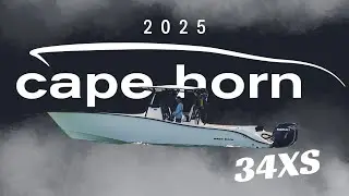 Cape Horn 34XS Walkthrough at the 2025Atlantic City Boat Show
