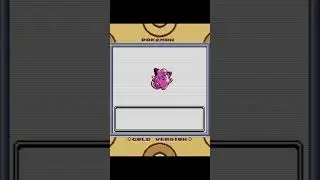 Evolution Of Cleffa In Gen 2 - Pokemon Gold #shorts