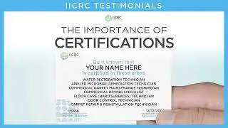 How to become IICRC Carpet Cleaning Technician Certified