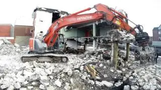 Abbruch M&ouml;belhaus Zeitraffer Gopro Roger Thode