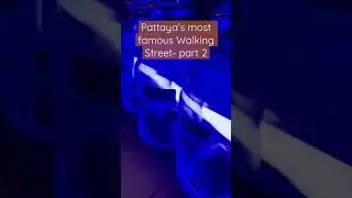 Pattaya&rsquo;s Most NOTORIOUS - WALKING STREET. Part 2. Let us know if you saw it..? 🍆 hahahaha