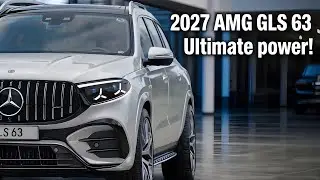 Mercedes-AMG GLS 63 2027 года &mdash; мощь плоского V8 в роскошном гиганте!
