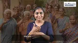 Boonary Foundation supports women's old-age home in Madhya Pradesh | Deaf support elderly grandmas.