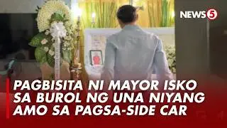 Mayor Isko Moreno, nagtungo sa burol ng may-ari ng side car na pinapasada niya noon