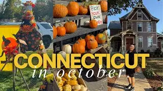 🎃 Wethersfield Connecticut scarecrow contest & Old Cider Mill for apple cider | vlogtober 2025