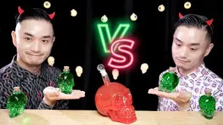 ASMR DRINK MUKBANG | 💀HALLOWEEN PARTY 👻 | DEOXYS AND SABLEYE POK&Eacute;MON SHIRT