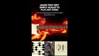 Two Very Simple Guitar Scales      