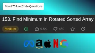 Array : Find Minimum in Rotated Sorted Array | JAVA (LeetCode : 153) | Blind 75 LeetCode Questions
