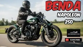 Обзор Benda Napoleon 250 | Смелый круизер с V-образным двухцилиндровым двигателем и характером на...