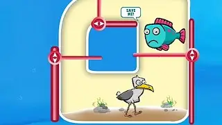 Save the Fish Game - Fishdom Game - Boss Fight Pull the Pin Game