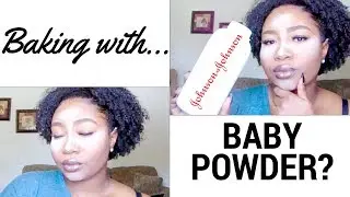 Testing Baking with Baby Powder? No Flashback?! | Dhe.finesse