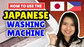 How to Use the Japanese Washing Machine | Buhay OFW Japan