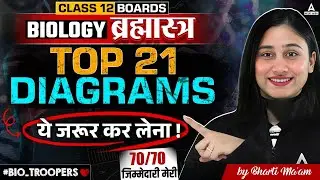 Top 21 Diagrams for Class 12th Biology | Boards Exam 2025 | ये जरूर कर लेना !! ✅