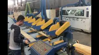 SF8005 multi head trim saw without automatic feeding system #shorts