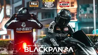BLACK PANDA ( HOODIE MOTORSPORT ) by RABBIT AND WHEELS