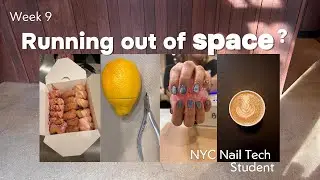 First Week of 2026 🫧 | NYC Nail Tech Student Finding My Space