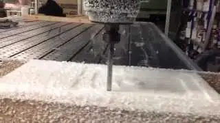 CNC Milling of Polystyrene Matisse Mold