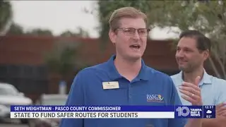 New sidewalks in Wesley Chapel aim to make routes to schools safer