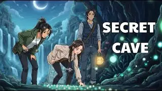 Hidden Island Sea Cave (2D Anime) | Calm Mystery Adventure | Relaxing Ambient #animeadventures