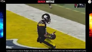 AFC North Title Ravens vs Steelers) NFL ACTION PACKED HIGHLIGHT CLIPS)