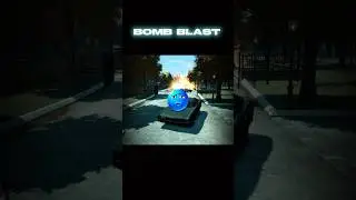 Bomb Blast ❌ Car Blast ✅ In GTA while Completing mission #shorts #gta #gaming