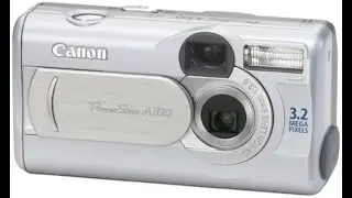 💥Canon PowerShot A310 3.2MP Compact Digital Camera Silver💥TURN ON CHEAP💥