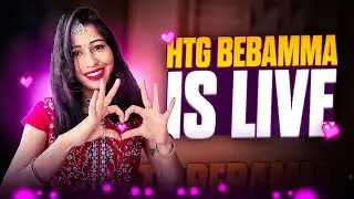 sniper queen is livee  - HTG BEBAMMA IS LIVE  | FREE FIRE LIVE TELUGU  | GIRL GAMER FF