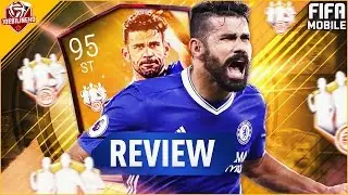 FIFA MOBILE TOTW MASTER 95 IF COSTA REVIEW #FIFAMOBILE 95 TOTW MASTER COSTA PLAYER REVIEW STATS