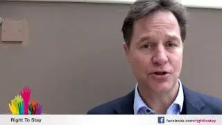 Nick Clegg about EU citizens living in the UK - English
