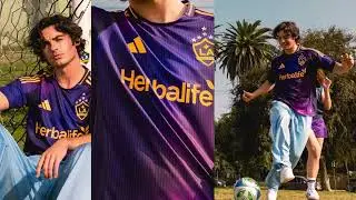 Adidas x MLS 2025 LA Galaxy Away Jersey