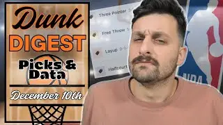 Прогнозы на матчи НБА, лучшие ставки и анализ данных | GMG Dunk Digest | 10 декабря