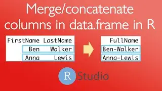 Merge several columns in a data.frame in R