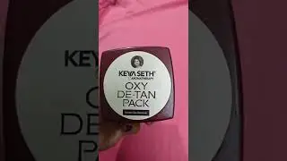 keyaseth Oxy De - Tan pack for Instant Tan Removal..