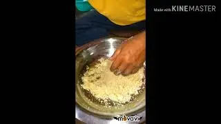 Homely made special bait to catch catla,rohu fish.