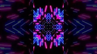 Neon Background with Glowing Gradient VJ Loops #neon #vjloops #tunnel #motiongraphics #dj