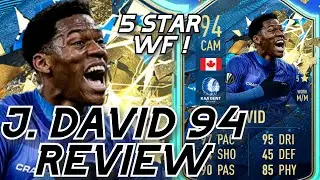 JONATHAN DAVID 94 TOTS FIFA 20 PLAYER REVIEW