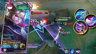 Unstoppable Harith Mid Lane | Most Effective Build High DMG & Debuff Enemies | Charge Flick