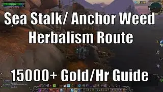 Sea Stalk / Anchor Weed Farming Guide (15000+ Gold/Hour Farming Route)