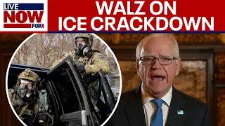 WATCH: Walz addresses Minnesota amid ICE crackdown