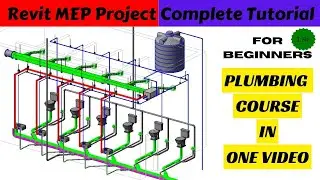 Revit MEP Plumbing Course For Beginners | Revit MEP | #plumbing #mep
