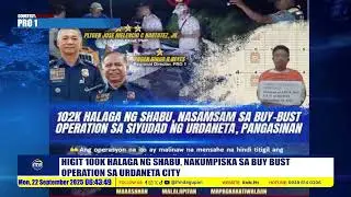 HIGIT 100K HALAGA NG SHABU, NAKUMPISKA SA BUY BUST OPERATION SA URDANETA CITY
