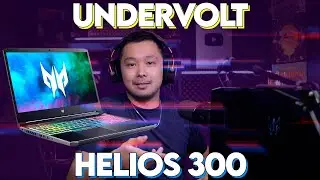 Como fazer UNDERVOLT no PREDATOR HELIOS 300 com Intel 11th! - i7 11800H + RTX3070 (PH315-54-70LH)