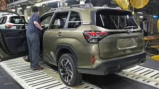 2026 Subaru Forester Hybrid - Production Begins in Indiana 🇺🇸