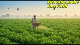 Morning in the Jute Field