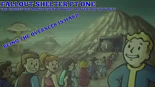 BEING THE OVERSEER OF A BUNKER IS STRESSFUL Fallout Shelter PT 1