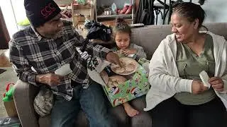 Moriah Opens Christmas Gifts 2025