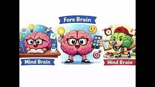 simple definition biology for the fore brain and mind brain hind brain 🧠 so easy topic #comedy#unfre